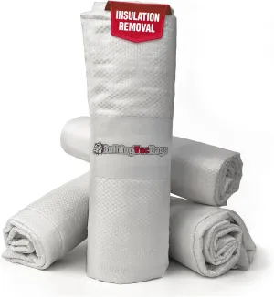 1 Insulation Removal Vacuum Bags, Bulldogvacbags, Holds 105 Cubic Ft, 400 lbs
