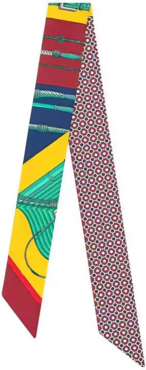100% Mulberry Silk Scarf for Handbags,Bags, and Purses,1 Pcs 2"x35" Hair Ribbon Skinny Neck Scarves for Women