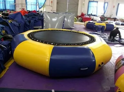 3M 9.6' Diameter Inflatable Water Trampoline Bounce Swim Platform Lake Toy