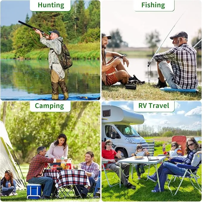 80 Portable Camping Toilet Bags,8 Gallon Super Thick Camping Toilet Bags Biodegradable Porta Potty Bags Leak-Proof Trash Bags for Adults Outdoor Boating Travel