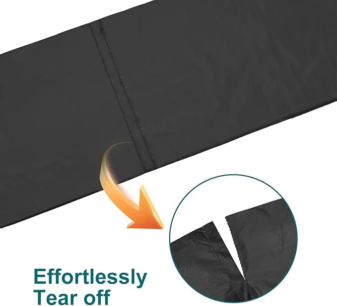 80 Portable Toilet Bags, Camp Toilet Liner for Porta Potty, Bucket Toilet, 1.2 Mil Disposable Trash Bag for Camping, Boating, Traveling, Outdoor Activities