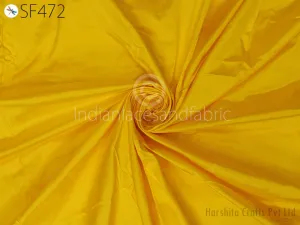 80gsm Indian Mulberry Silk Fabric by the yard Yellow Silk Scarf Home Decor Curtain Costumes Apparel Wedding Dress Pillowcase Sewing Crafting