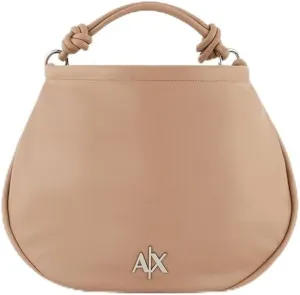 A | X ARMANI EXCHANGE Large Melrose Hobo Bag, Dark Sunrise