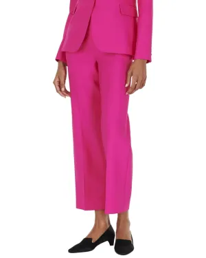 Adam Lippes Sutton Wool & Silk-Blend Pant