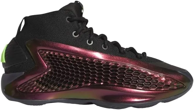 Adidas Anthony Edwards 1 - Boys' Grade School (IF1874, Core Black/Carbon/Lucid Lemon)