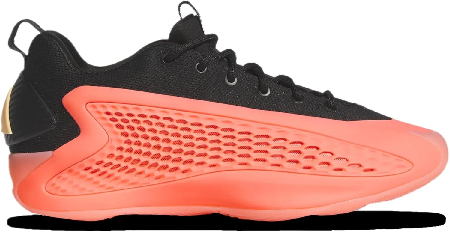 Adidas Anthony Edwards 1 Low Mural - Boys' Grade School (JI4076, Acid Orange/Acid Red/Core Black)