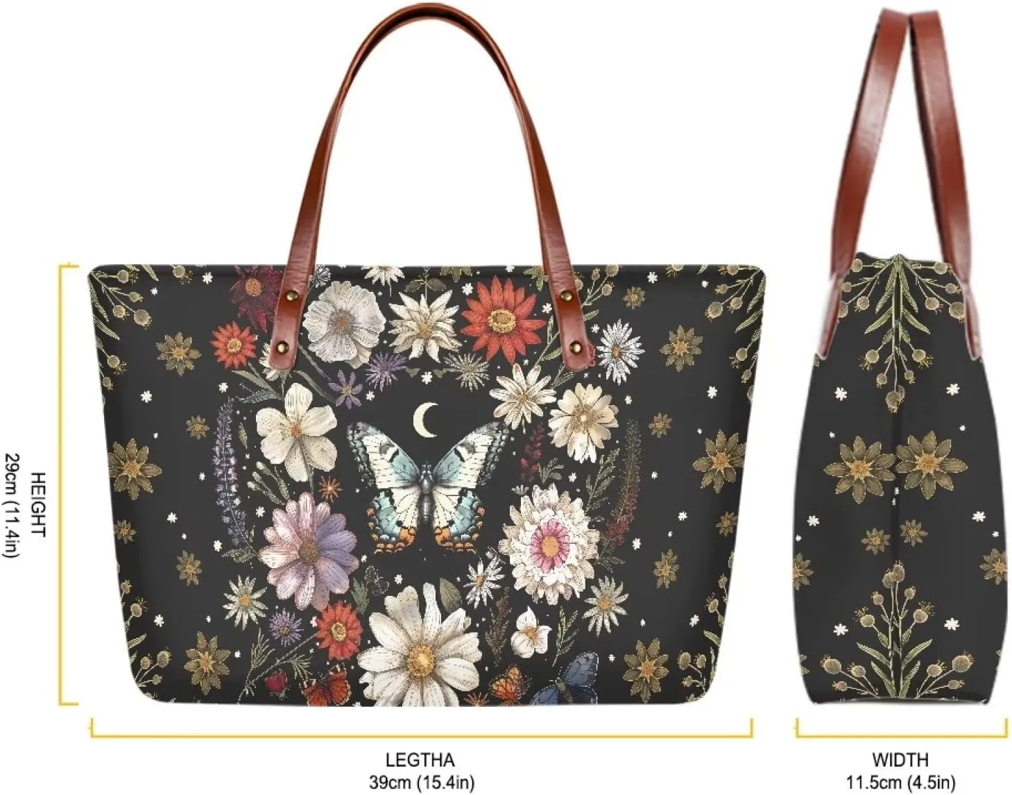 African Tribal Ethnic Print Women Tote Shoulder Bags Casual Handbag