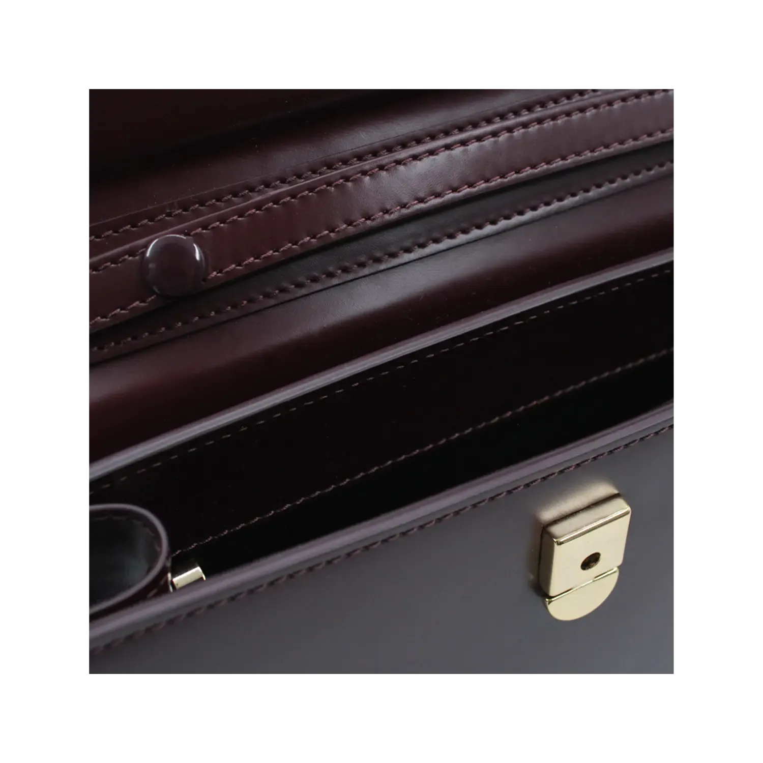 AIGES | MERLOT Leather Handbag by NATURAE SACRA