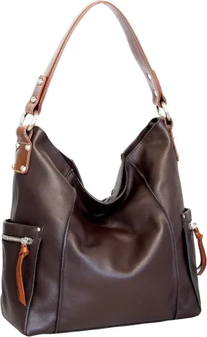 Alberta Leather Hobo