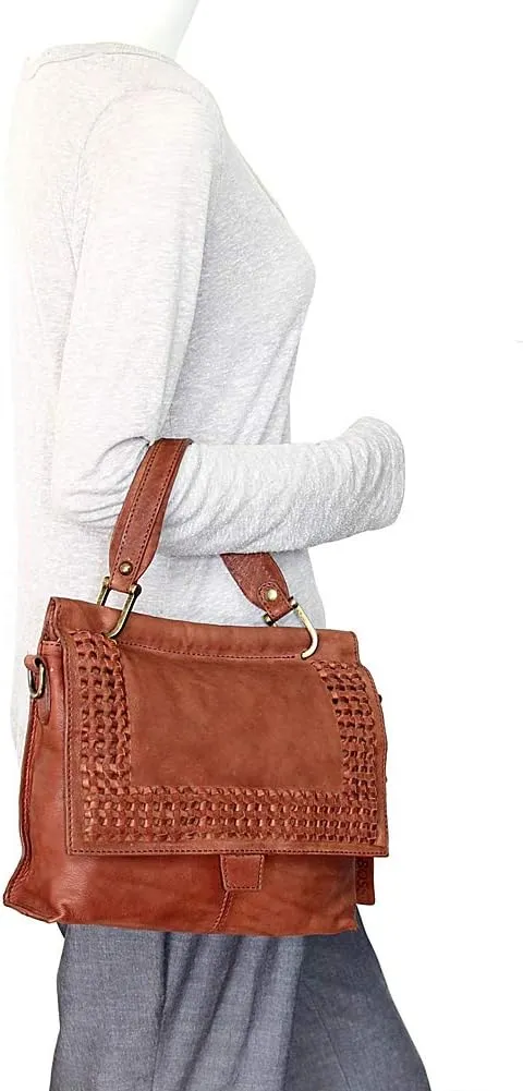 Alexis Leather Satchel