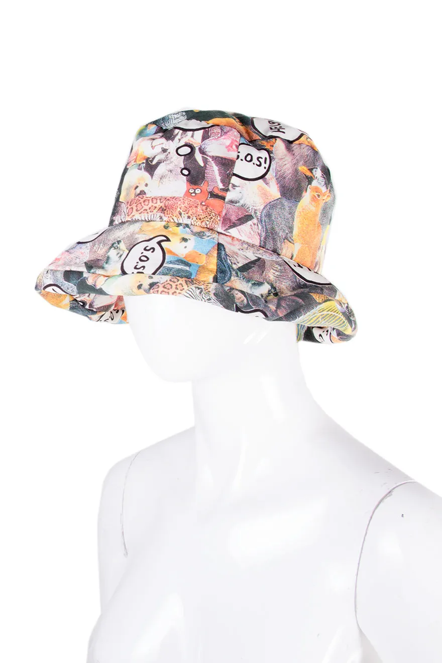 Animal Printed Bucket Hat