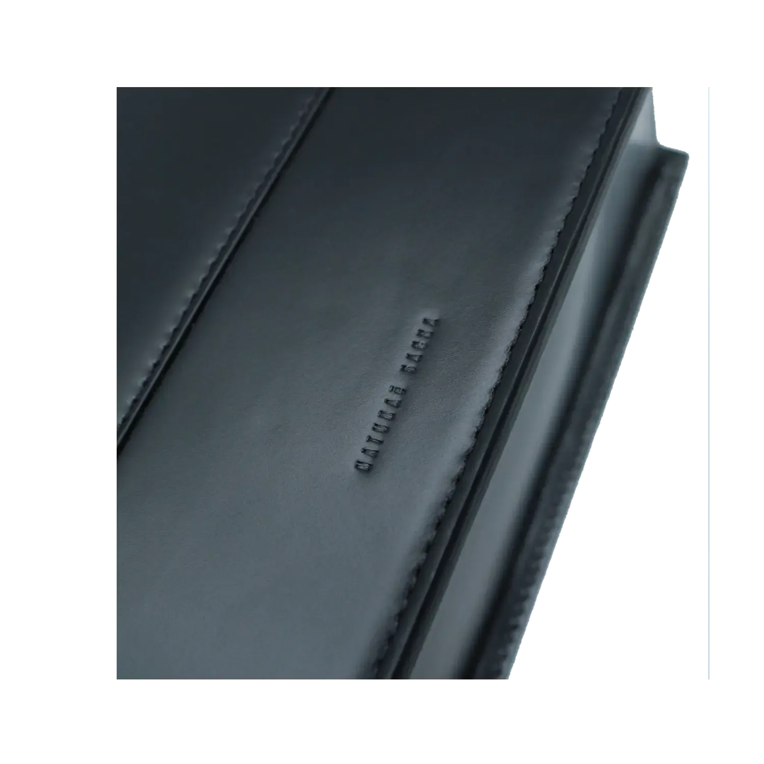 ARP'S SAILENT | BLACK Leather Handbag by NATURAE SACRA