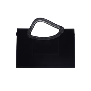ARP'S SAILENT | BLACK Leather Handbag by NATURAE SACRA