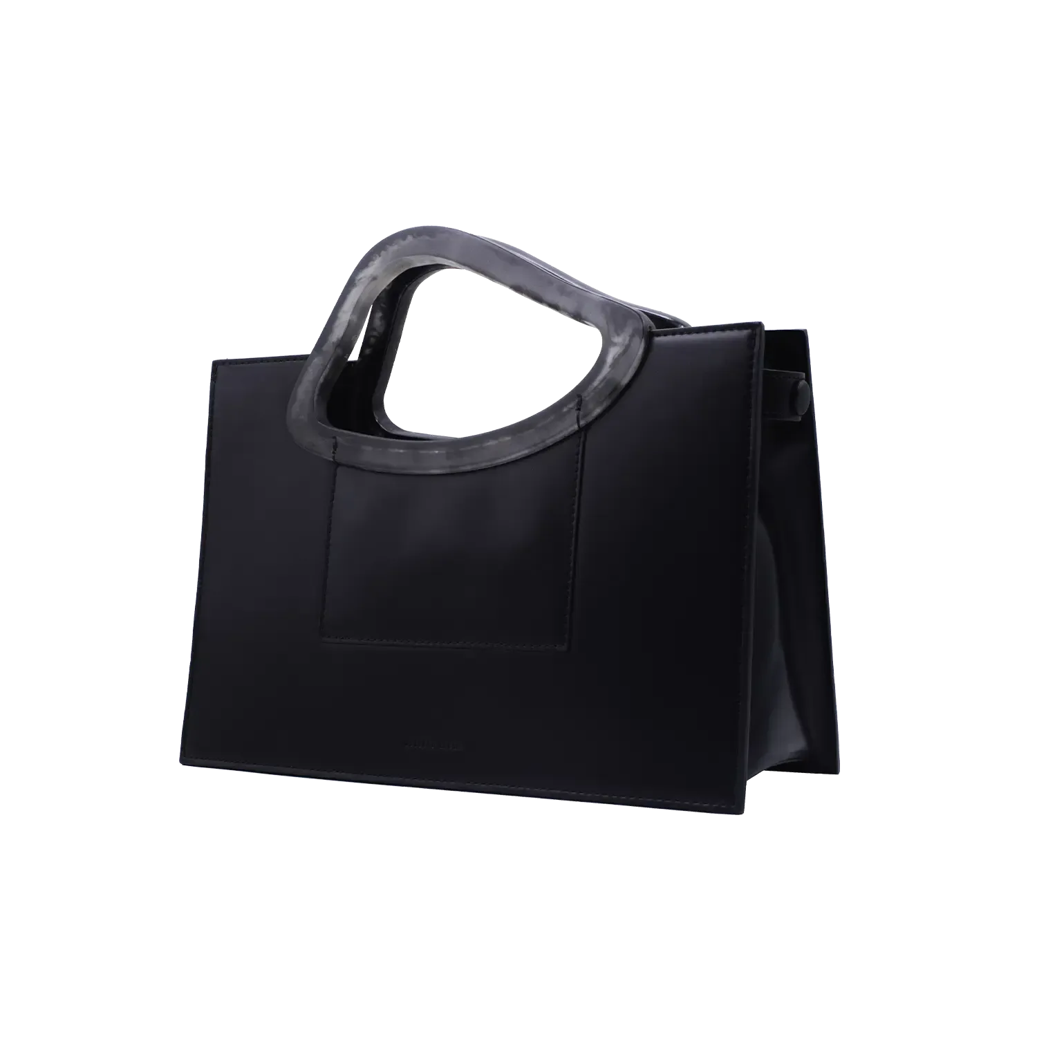ARP'S SAILENT | BLACK Leather Handbag by NATURAE SACRA