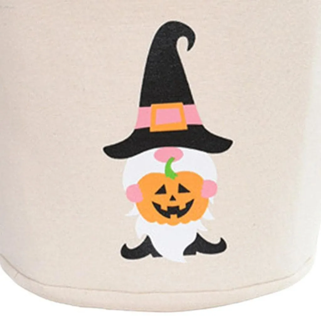 arythe Halloween Trick Bag Goody Snack Tote Bucket Gift Bags Party Favor White 2