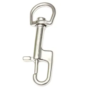 ATORSE Stainless Steel Swivel Snap Hook Clip for Scuba Diving Part Tool Accessories 90mm