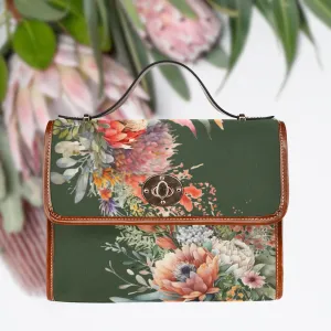 Australian Native Flowers | Canvas Satchel Bag