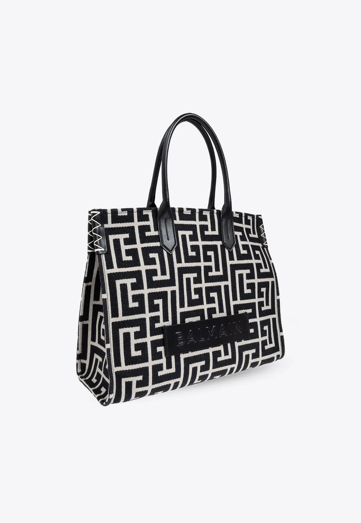 B-Army 42 Monogram Jacquard Tote Bag