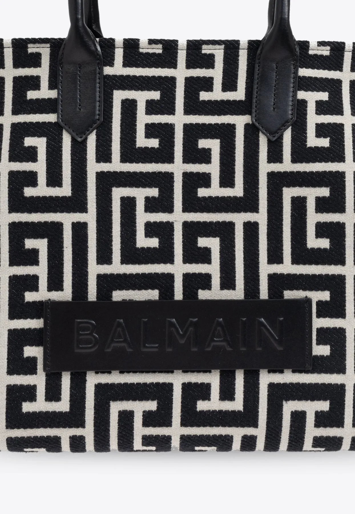 B-Army 42 Monogram Jacquard Tote Bag