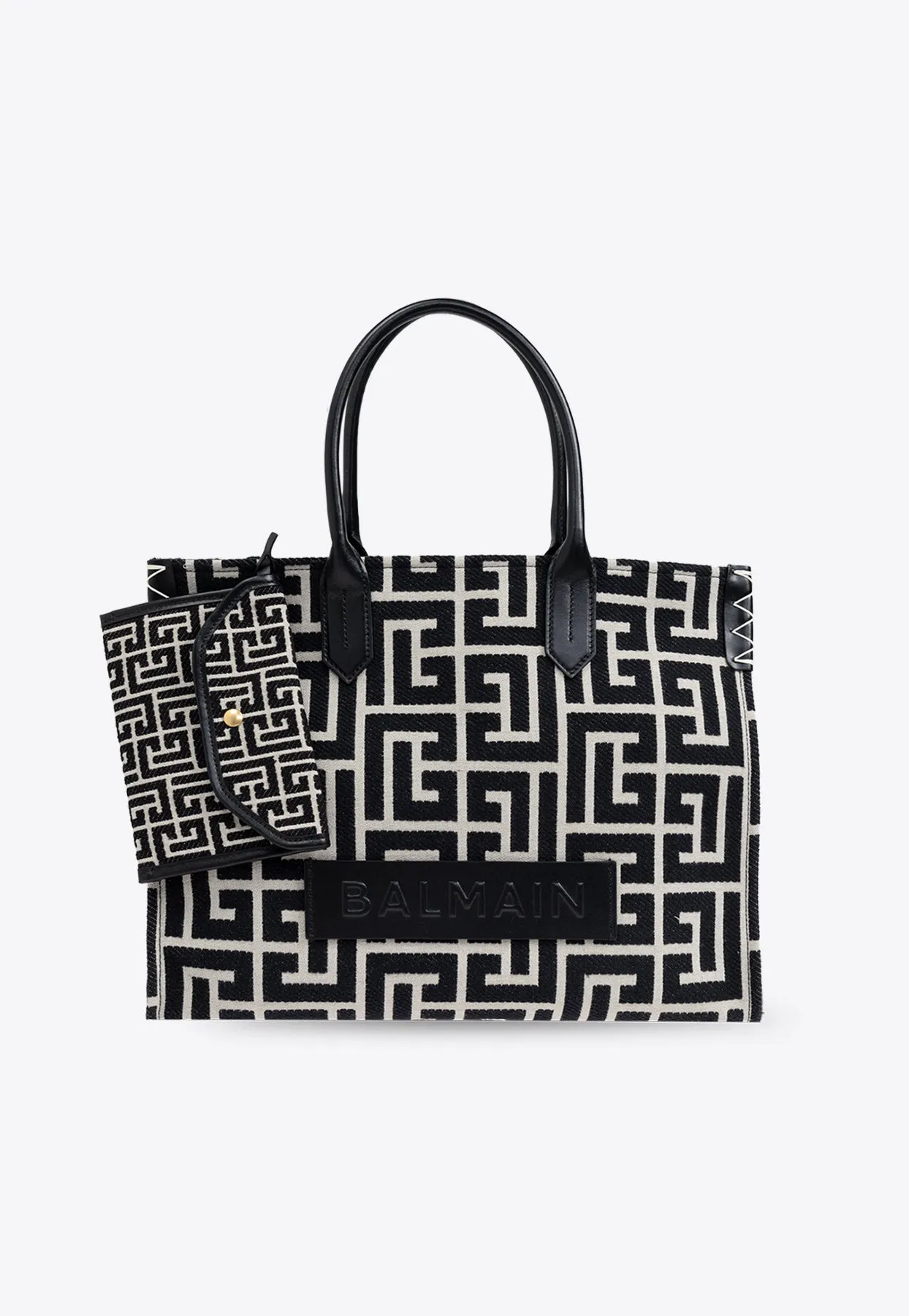 B-Army 42 Monogram Jacquard Tote Bag