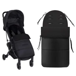 Baby Bunting Bag Stroller Footmuff - Warm Bunting Bag Baby Stroller - Winter Baby Bunting Bag Stroller - Universal Stroller Bunting Bag Infant - Outdoor Stroller Sleeping Bag Toddler (.Black)