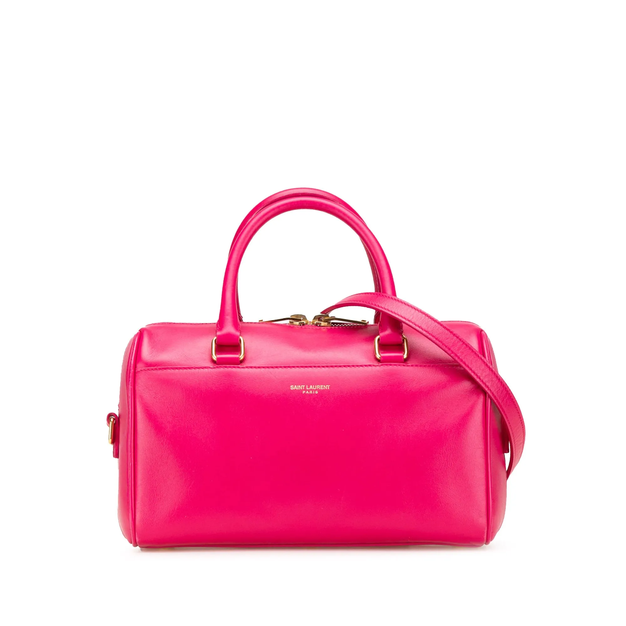 Baby Leather Classic Duffle Satchel
