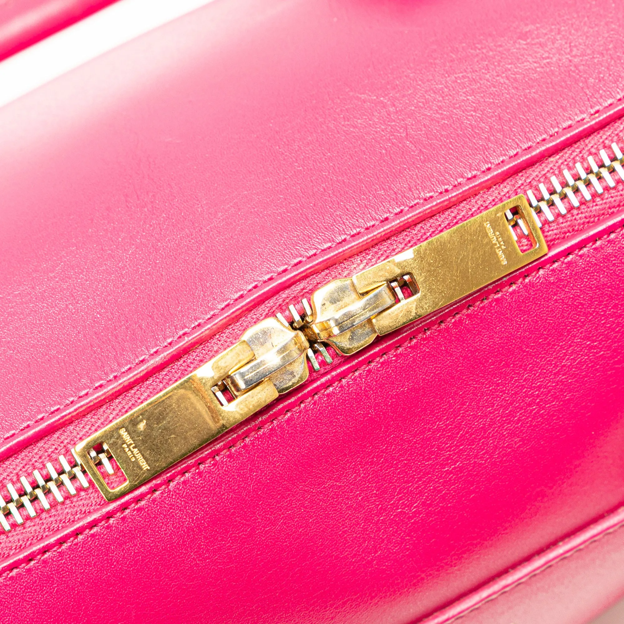 Baby Leather Classic Duffle Satchel