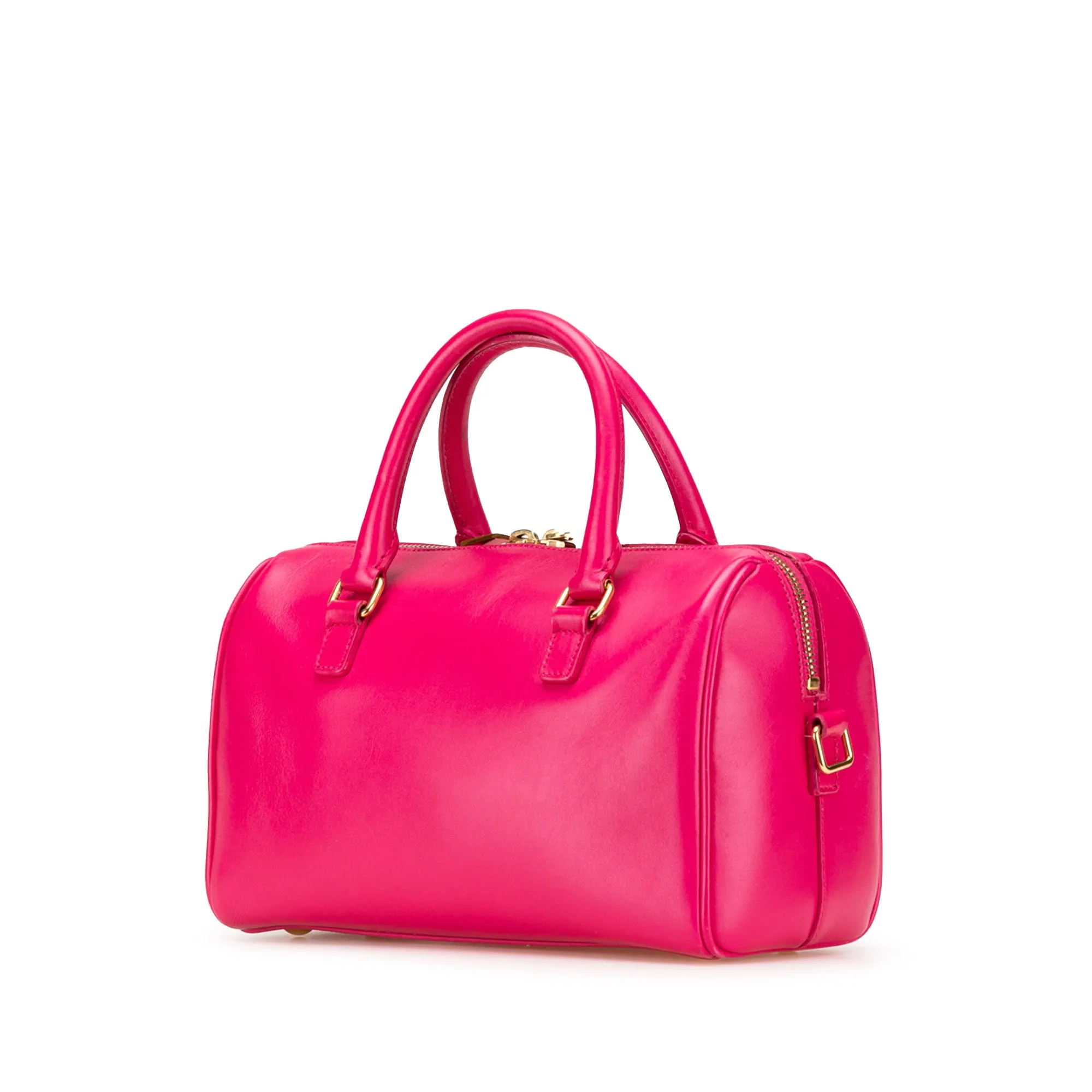 Baby Leather Classic Duffle Satchel