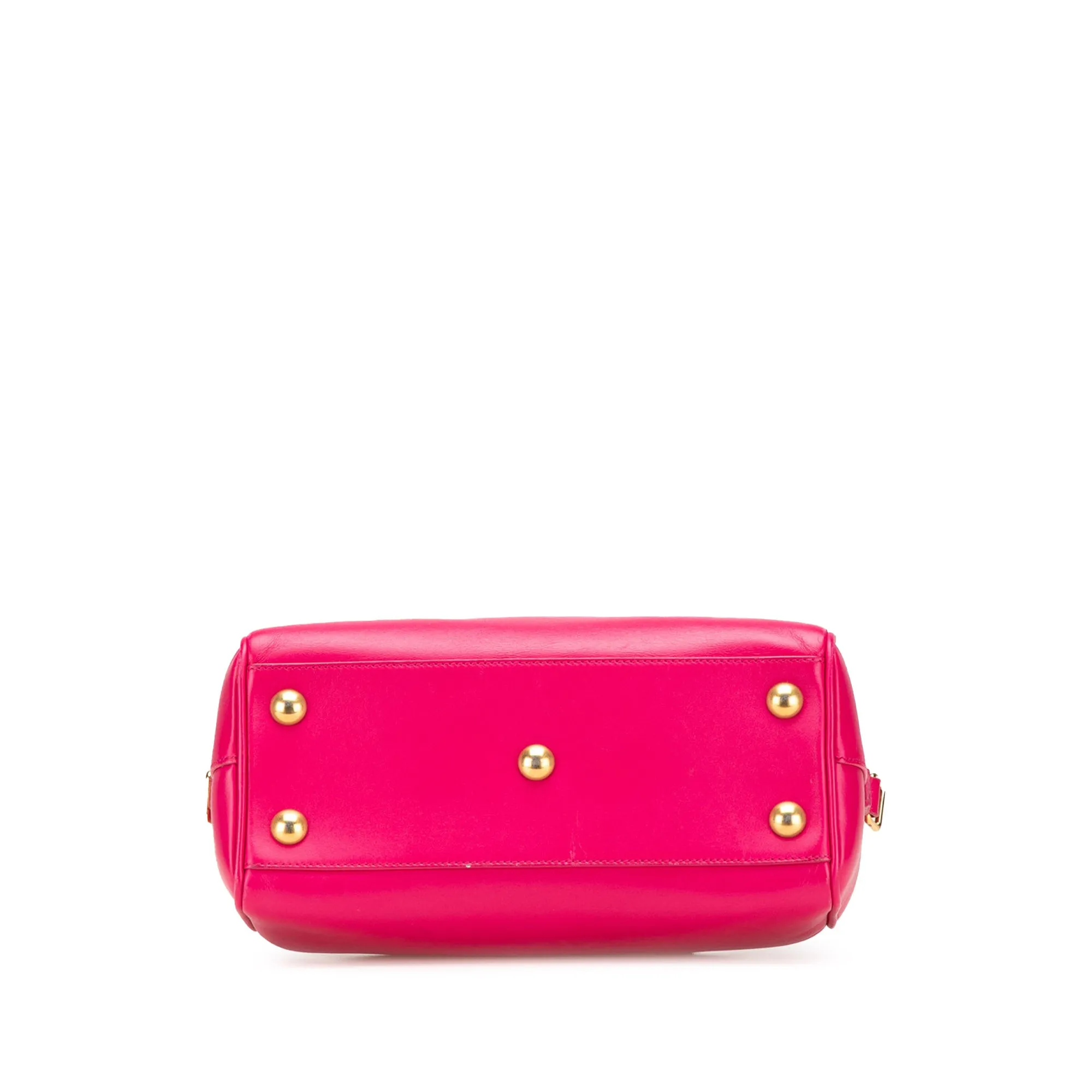Baby Leather Classic Duffle Satchel