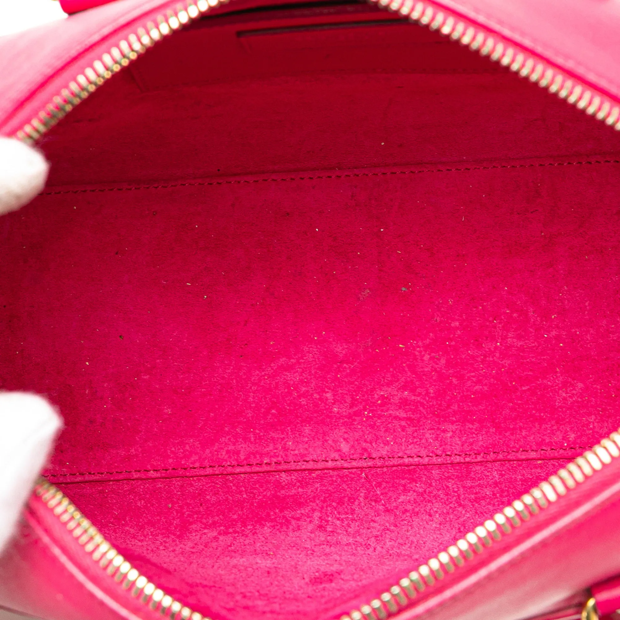 Baby Leather Classic Duffle Satchel