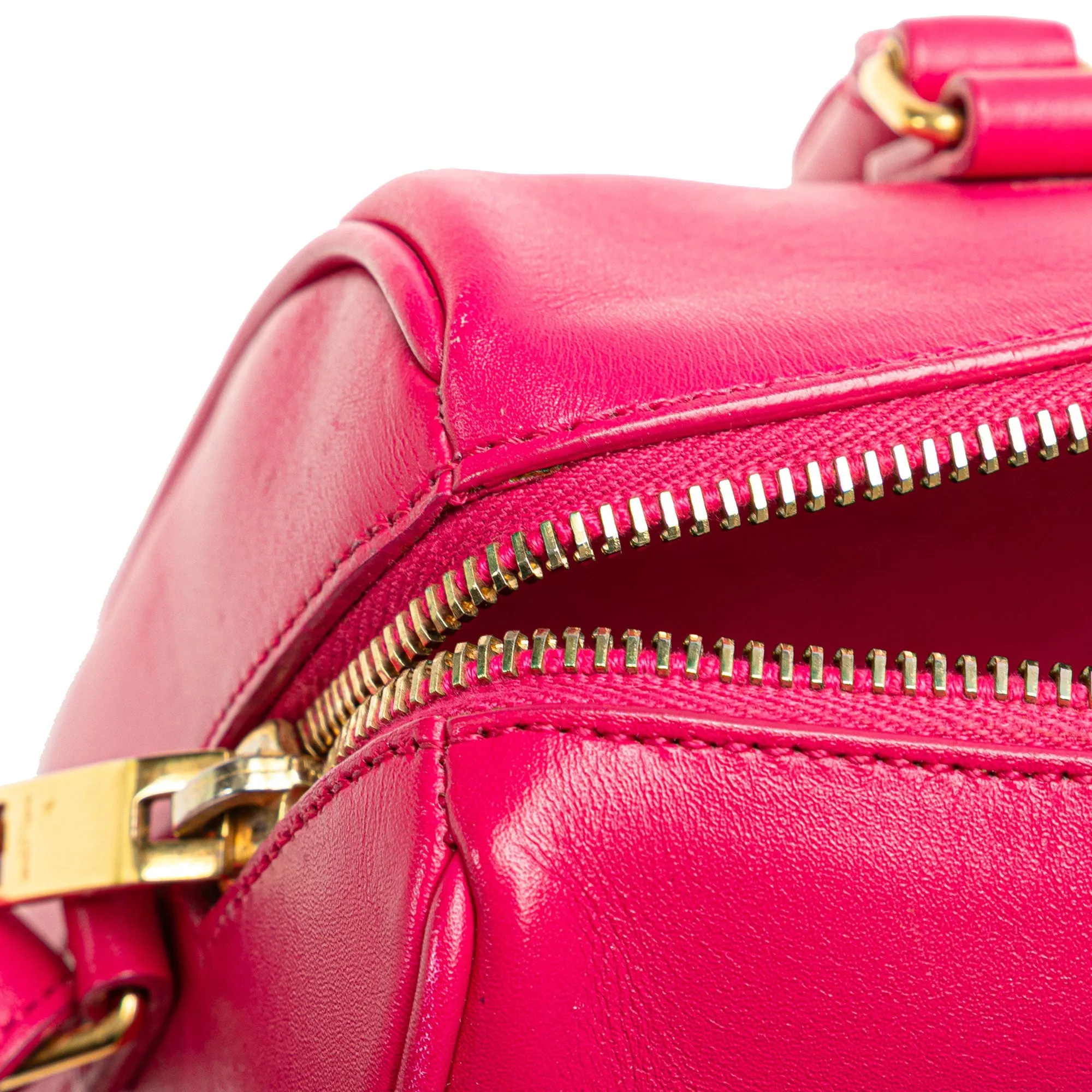 Baby Leather Classic Duffle Satchel