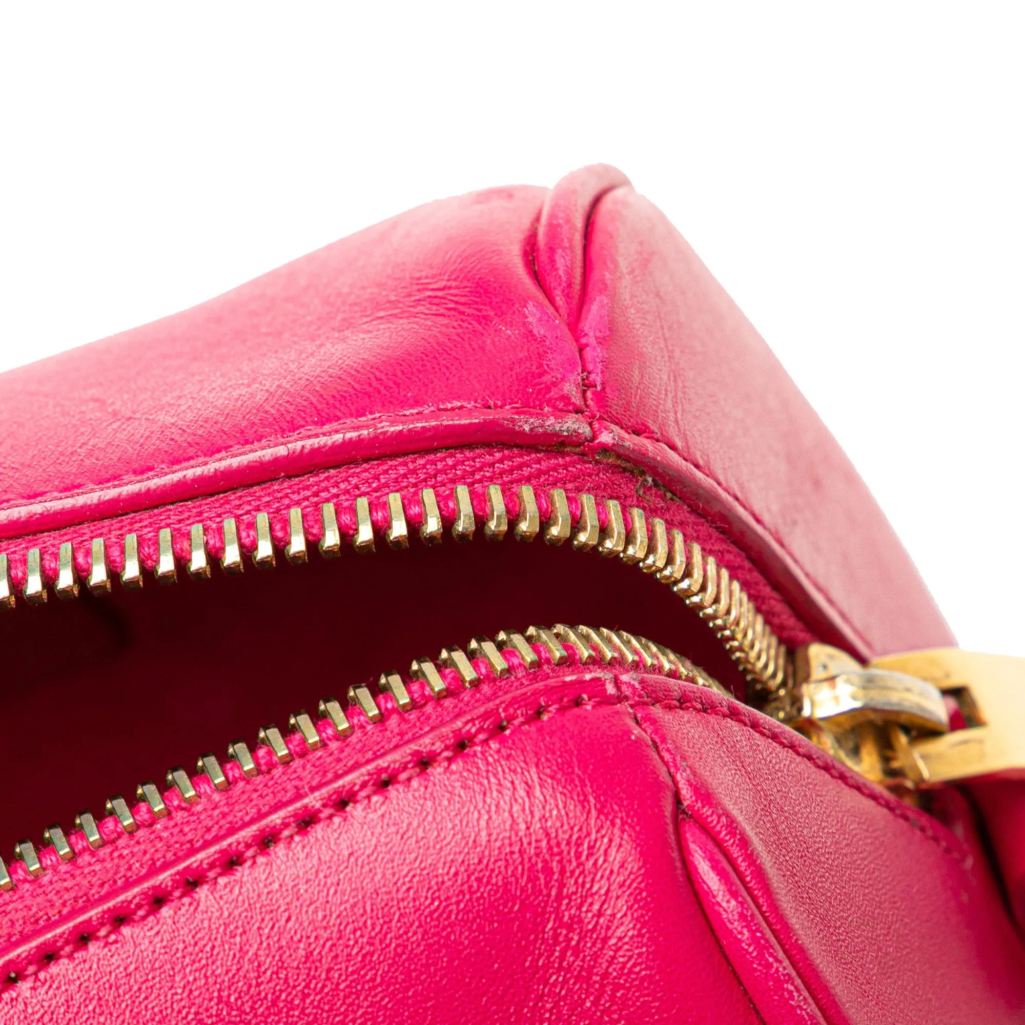 Baby Leather Classic Duffle Satchel