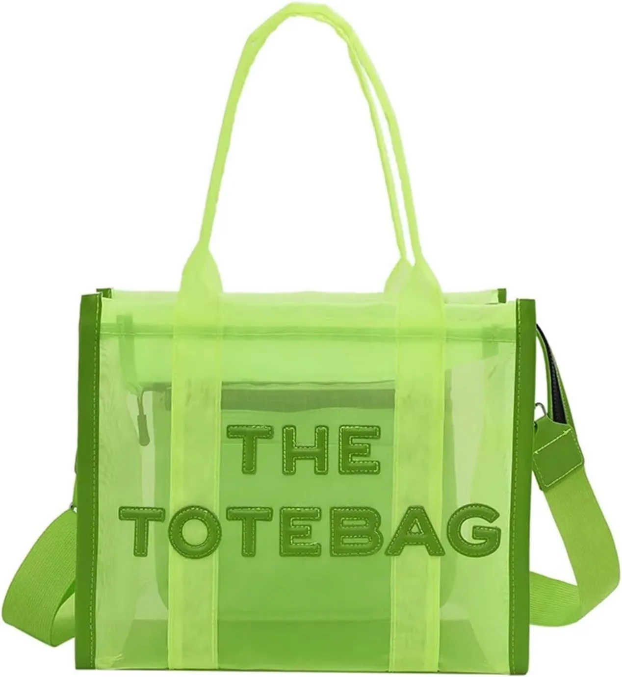 bags SwiftBuy The Tote Bag For Women Designer Bag Clear Handbags Shopping Pink Transparent Shoulder Messenger Beach Hand Bags