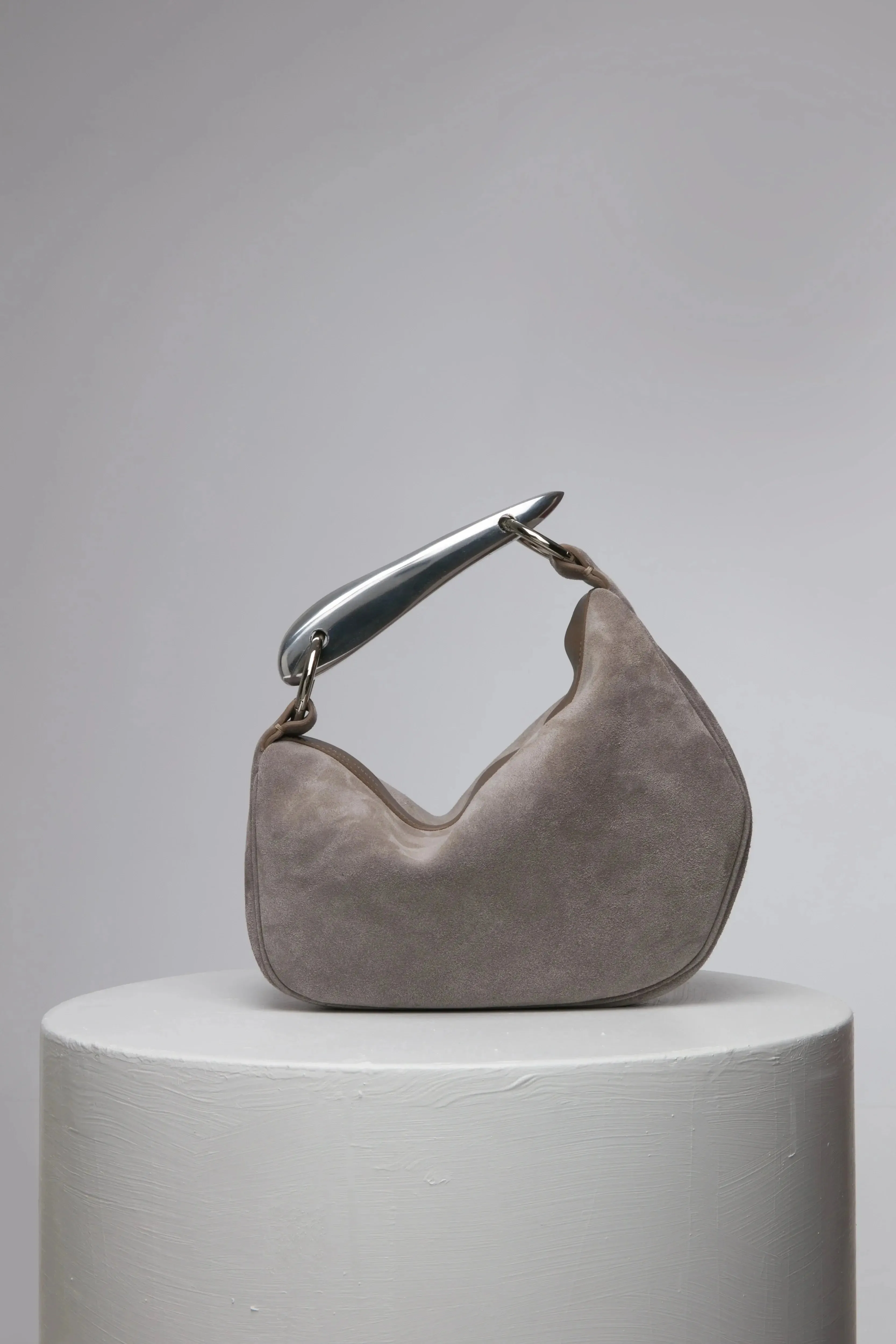BAHAR | TAUPE Leather Handbag by NATURAE SACRA