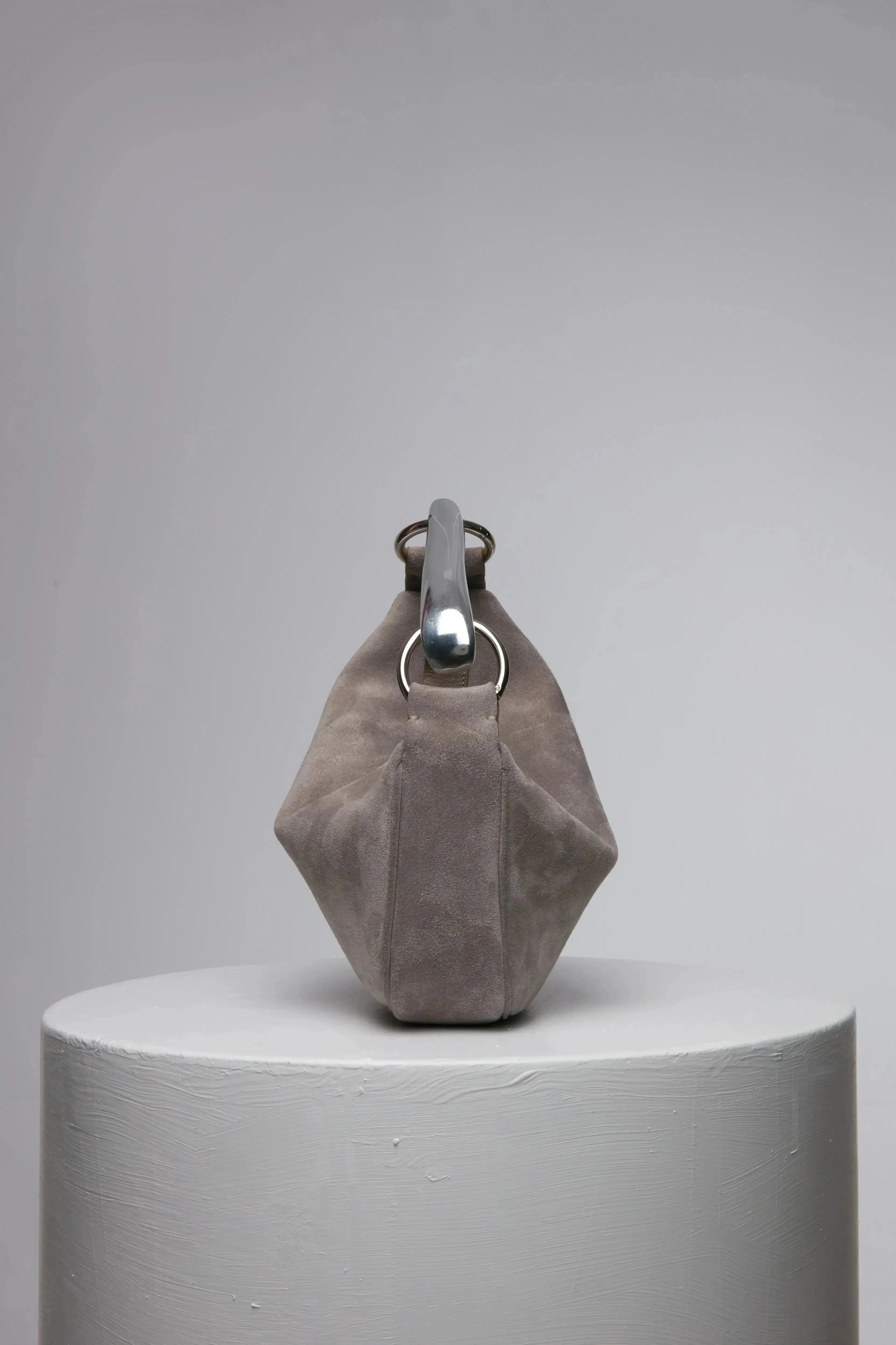 BAHAR | TAUPE Leather Handbag by NATURAE SACRA