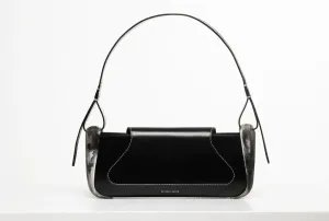 BASSO | BLACK Leather Handbag by NATURAE SACRA