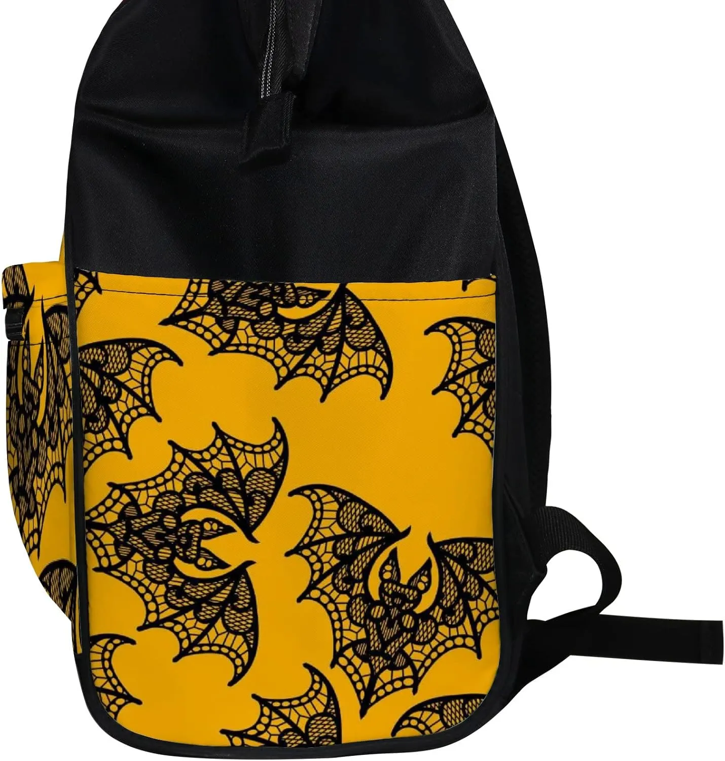 Bat Lace Diaper Bag Backpack Waterproof Backpack Baby Nappy Changing Bag for Travel Large Capacity Durable and Stylish for Woman