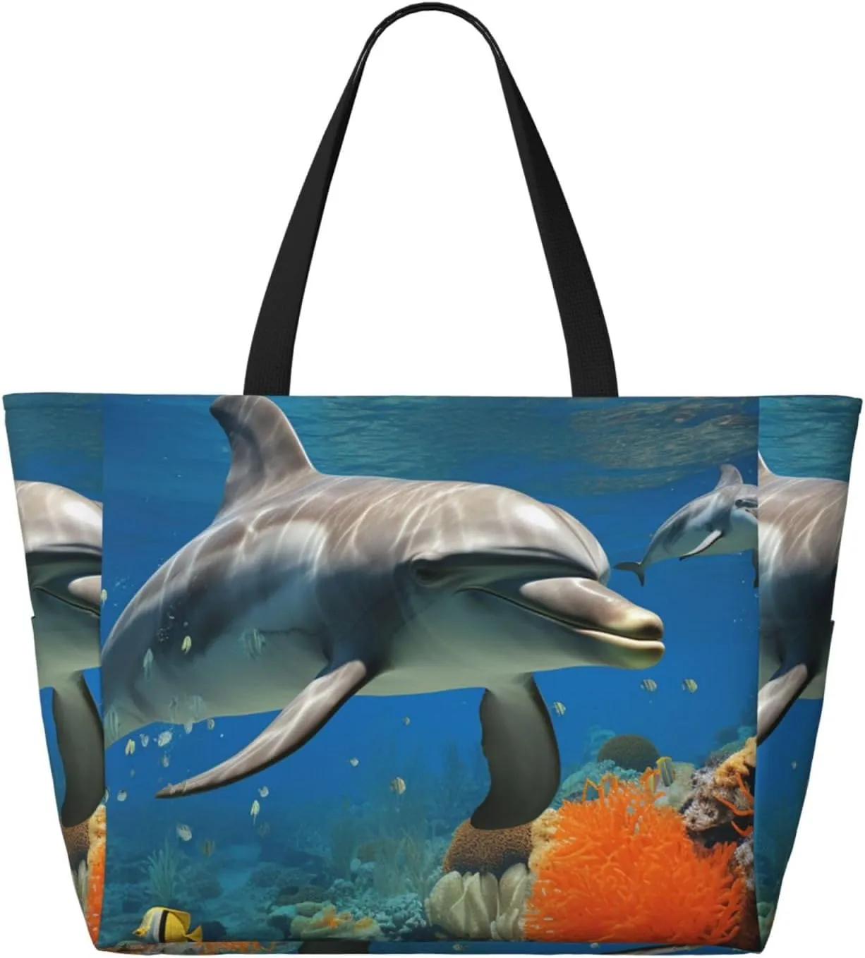 Beach Tote Bag for Women Oversized Travel Weekender Bags Rock jump Waterproof Pool Bag Beach Accessories