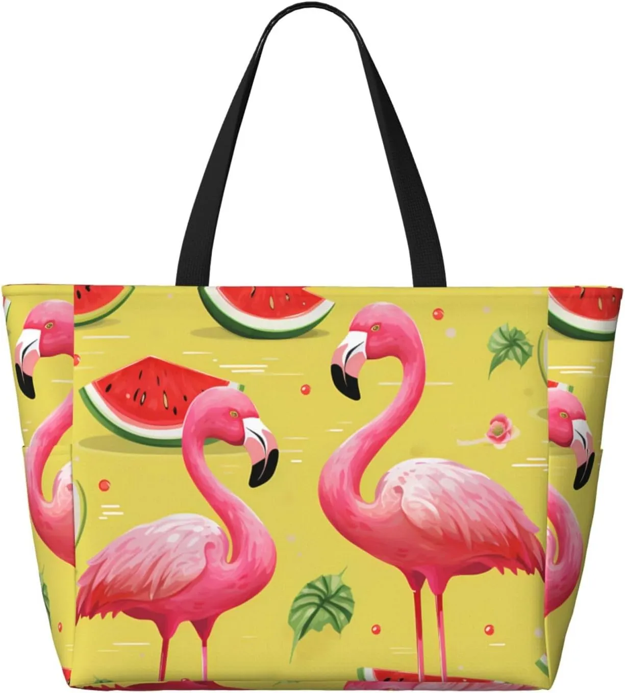 Beach Tote Bag for Women Oversized Travel Weekender Bags Vinyl Records Waterproof Pool Bag Beach Accessories