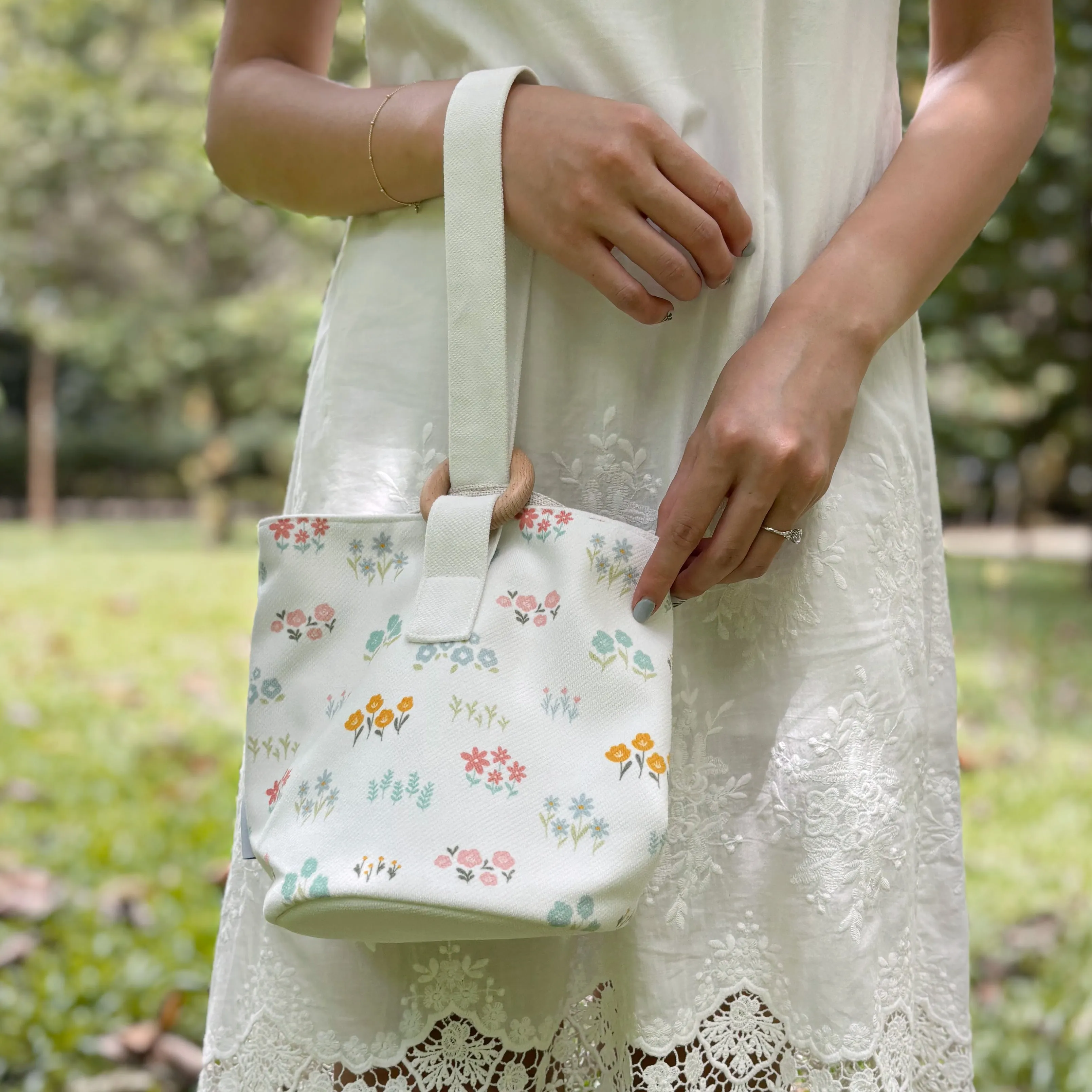 Belle Bucket Wristlet