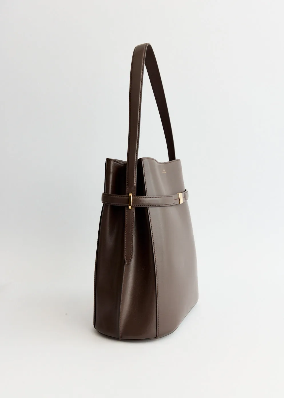 Belted Bucket Bag