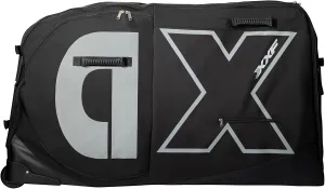Bike Travel Case & Bike Travel Bag - Bicycle Pro Transport Equipment for Air Flights - Oversized Capacity, Waterproof Fabric with 4 Aluminum Support Bars, Wheel Protection Tubes & YKK Zippers