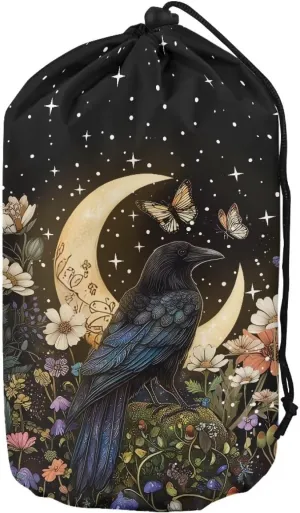 Black Crow Camping Bag Set of 3Sleeping Bag Stuff Sack Foldable Waterproof Bags for Camping for Outdoor Products Foldable Lightweight