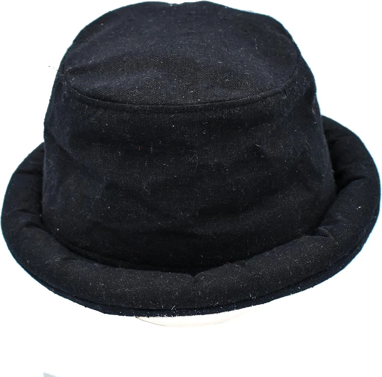 Black Gypsy Bucket Hat - Boho Tribal Festival Hat for Men & Women