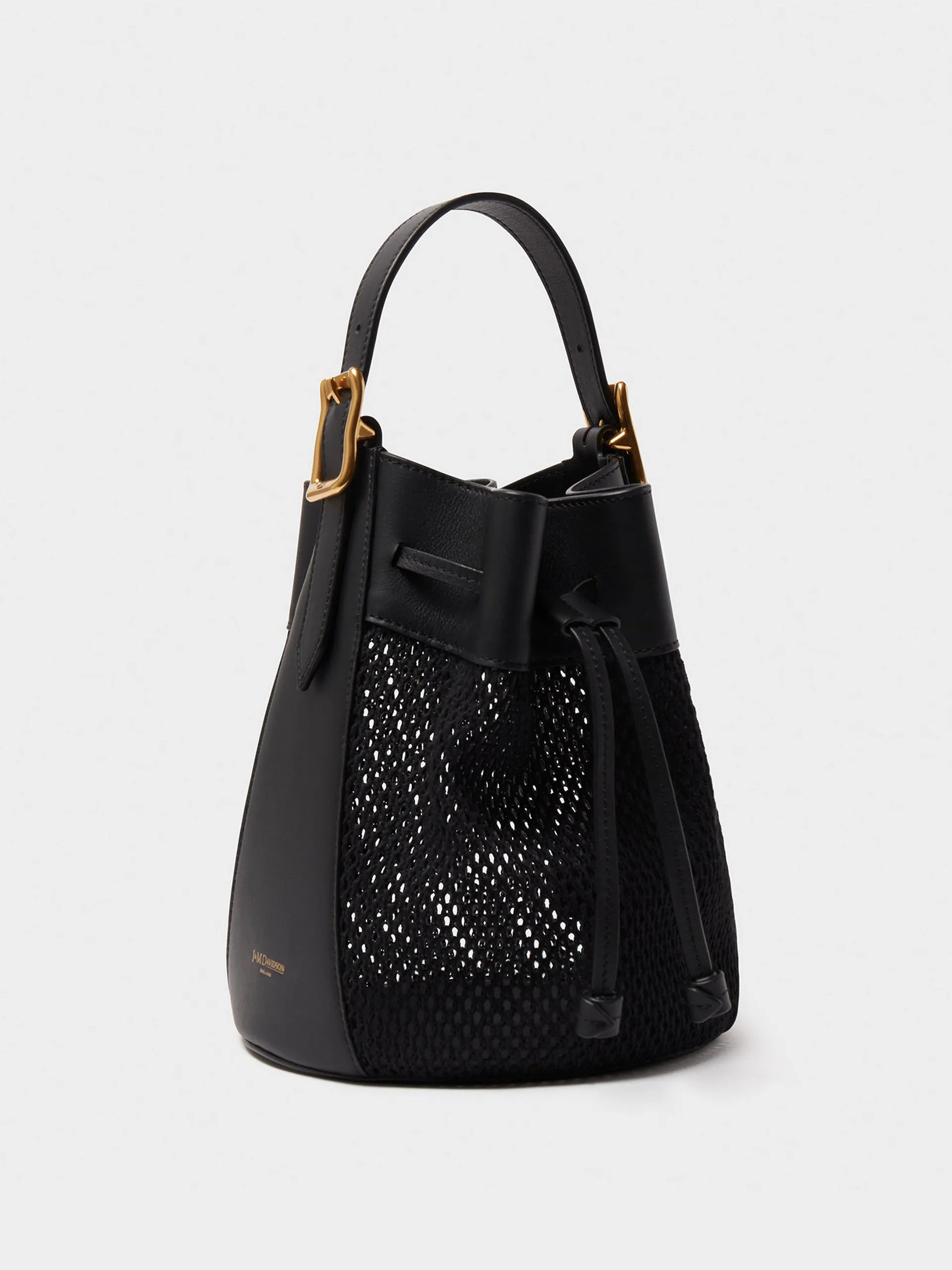 Black Mesh Poppy bag