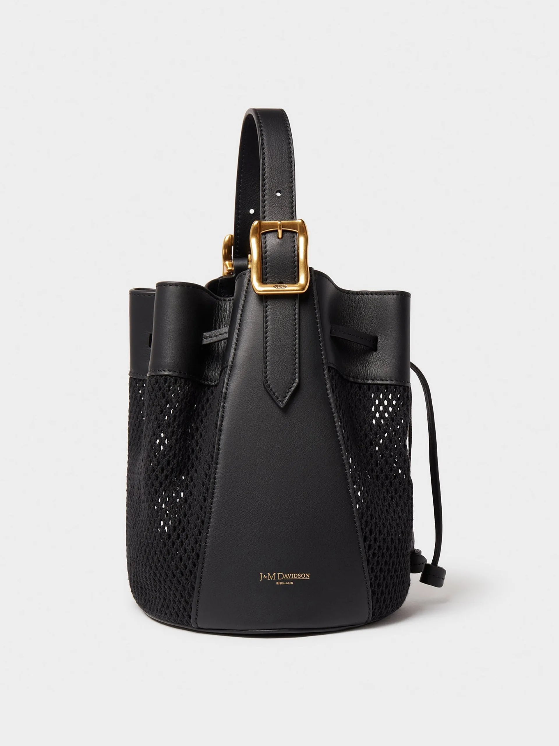 Black Mesh Poppy bag