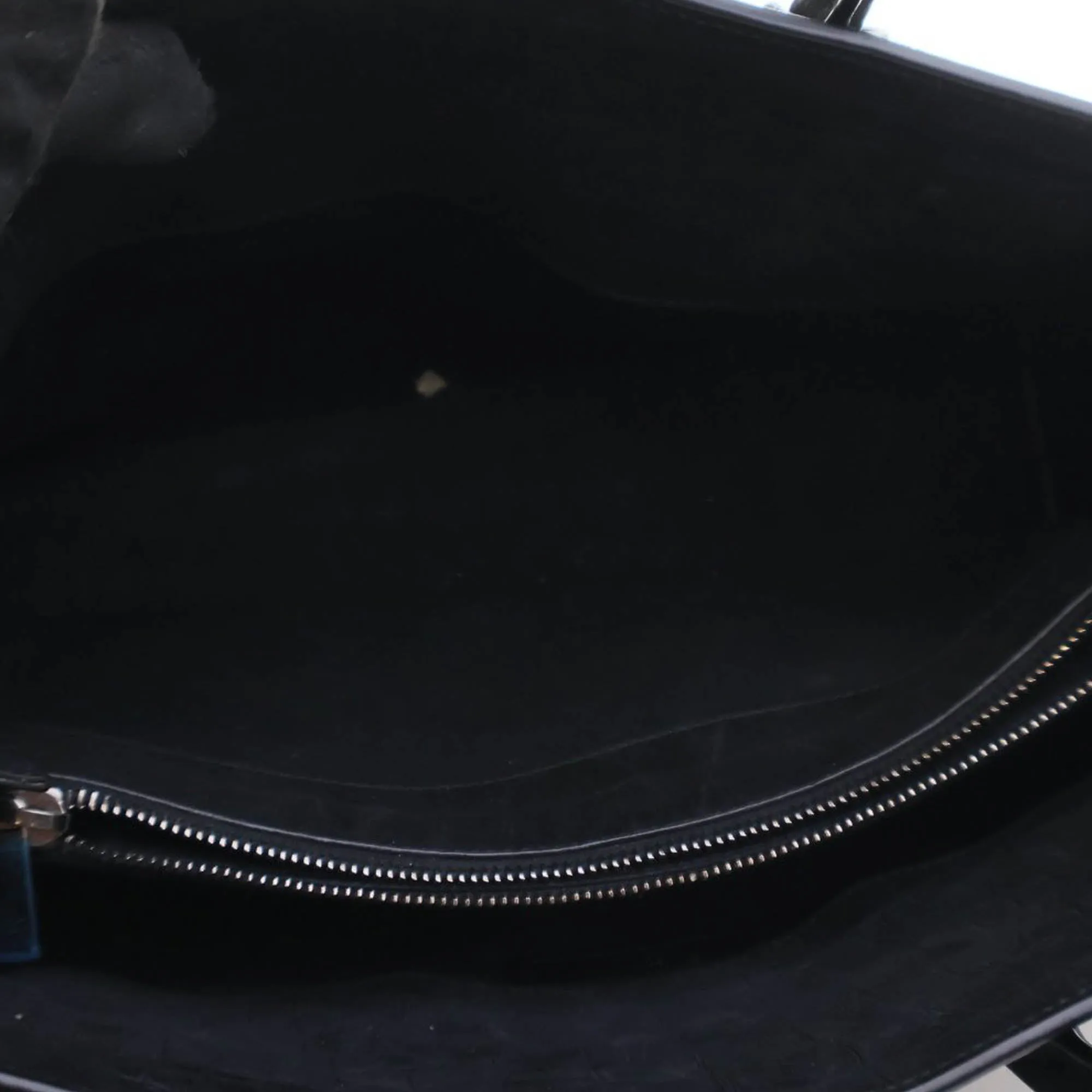 Black Saint Laurent Small Croc Embossed Suede Sac De Jour Satchel
