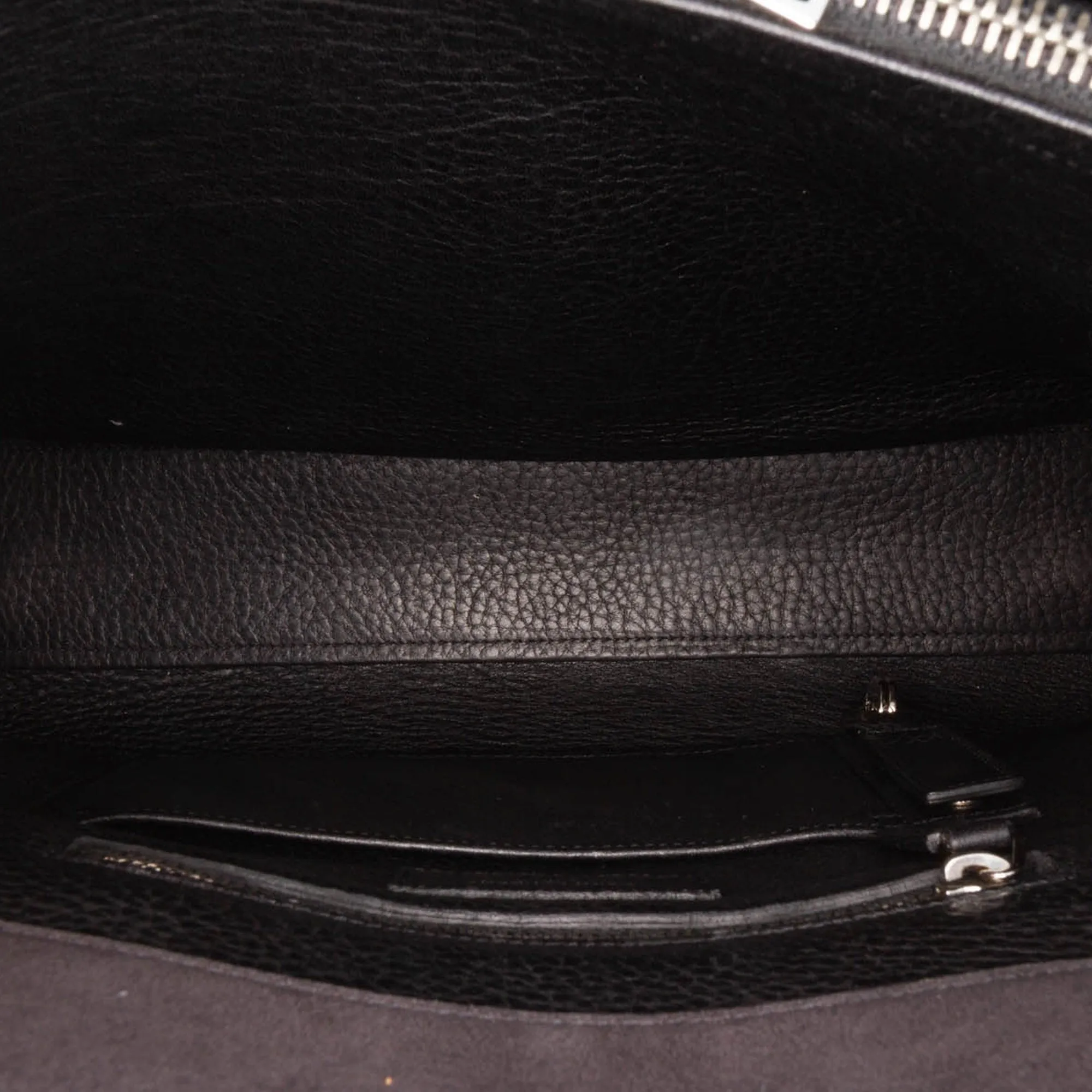 Black Saint Laurent Small Suede Sac De Jour Satchel