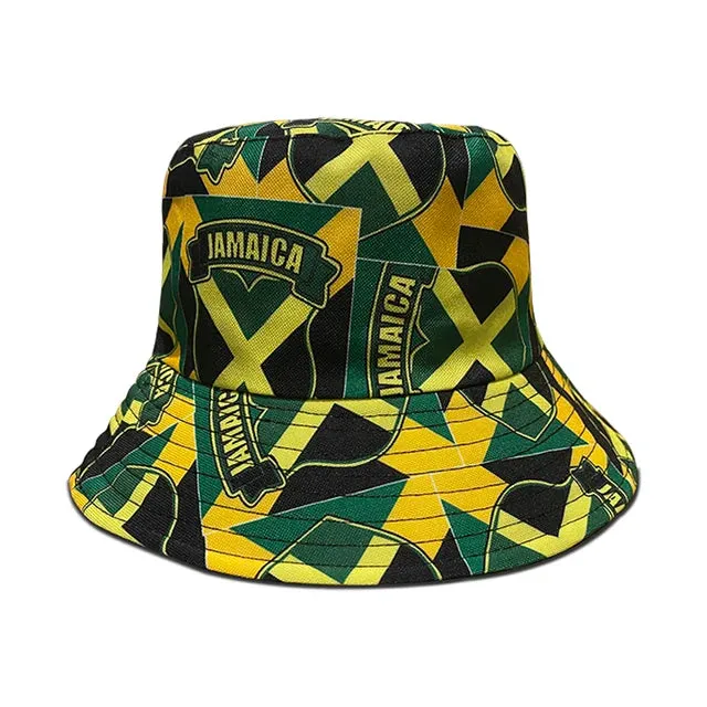 Bob Marley-Inspired Bucket Hat - Fushia