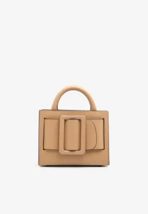 Bobby 18 Calf Leather Top Handle Bag